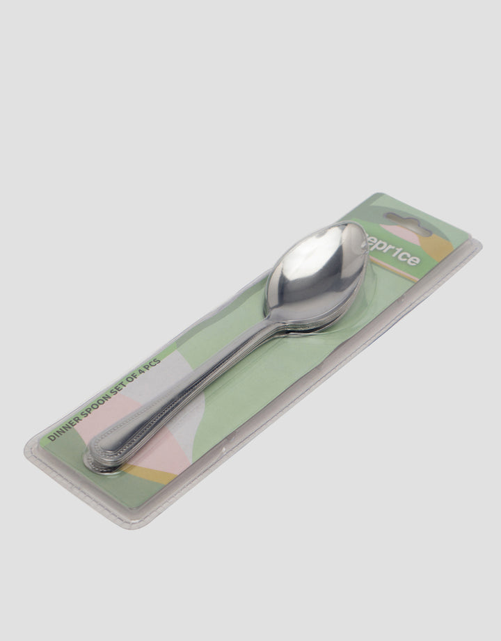 MxM Oneprice 4 Pcs Dinner Spoon