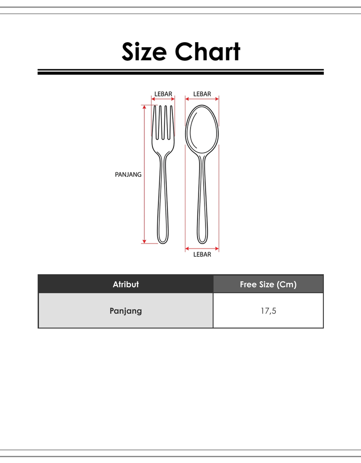 MxM Oneprice 4 Pcs Dinner Fork