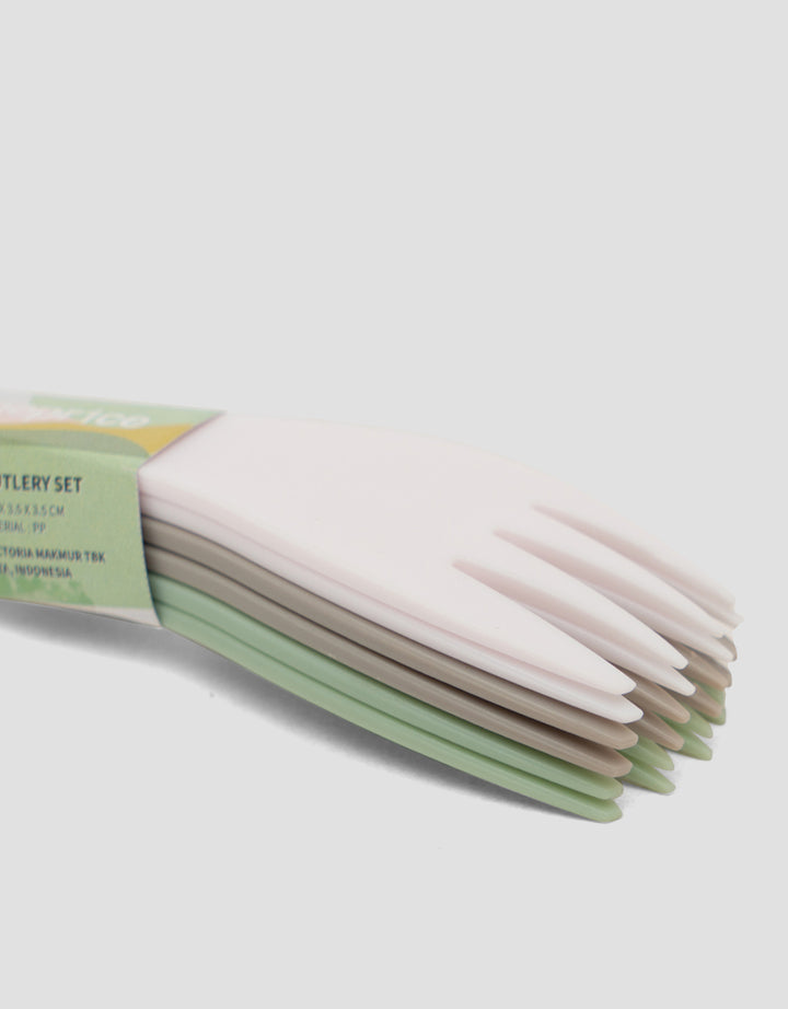 MxM Oneprice 2 In 1 Cutlery Set