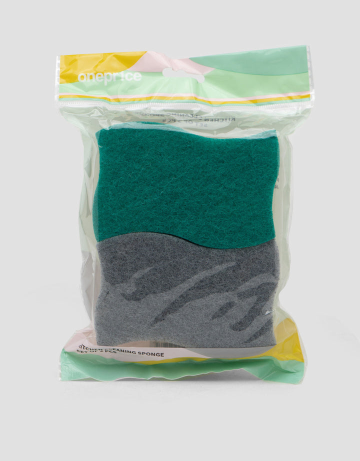 MxM Oneprice Kitchen Cleaning Sponge 2 Pcs
