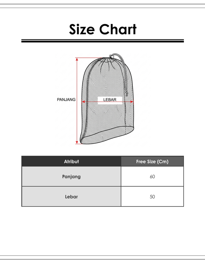 MxM Oneprice Laundry Bag 60 x 50 Cm
