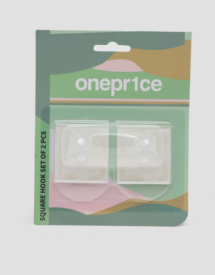MxM Oneprice Square Hook Set Of 2