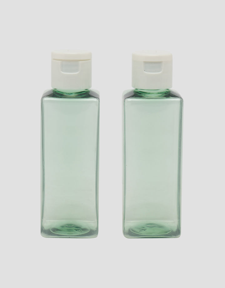 MxM Oneprice Fliptop Square Bottle 100 Ml Set Of 2 Pcs