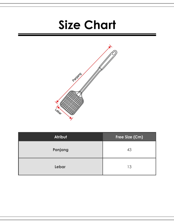MxM Oneprice Fly Swatter Hand
