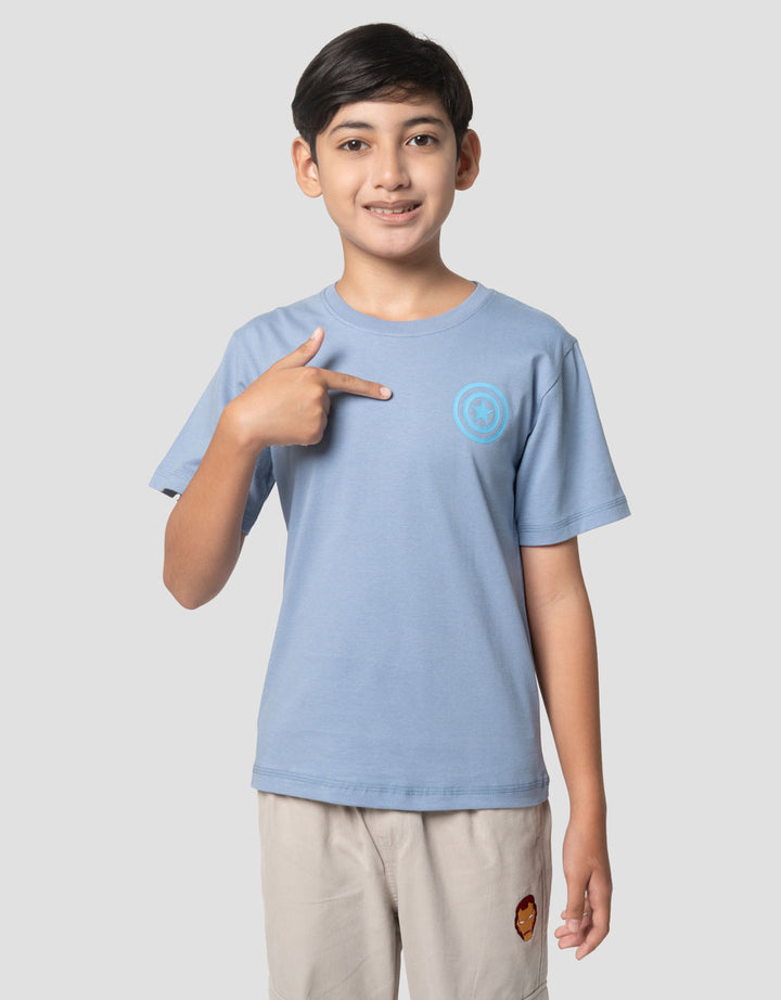 Marvel Thwip Capt America Kaos Anak Laki-laki