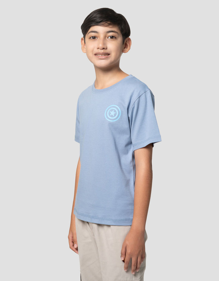 Marvel Thwip Capt America Kaos Anak Laki-laki