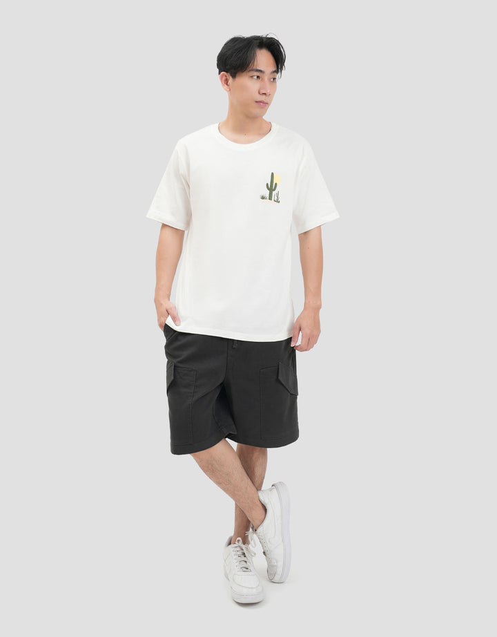 Nevada Theme Summer Photoprint Backprint - Style 1 Kaos Pria