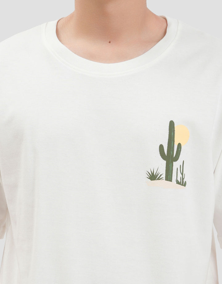 Nevada Theme Summer Photoprint Backprint - Style 1 Kaos Pria