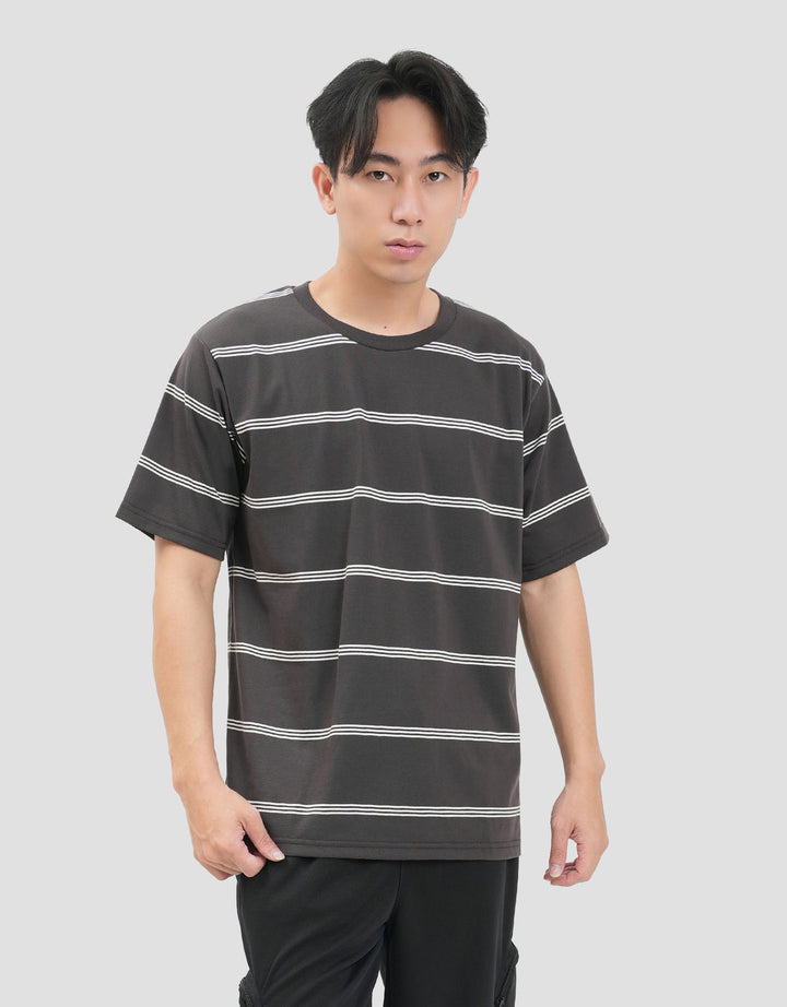 Nevada Stripe Small Stripes Kaos Pria