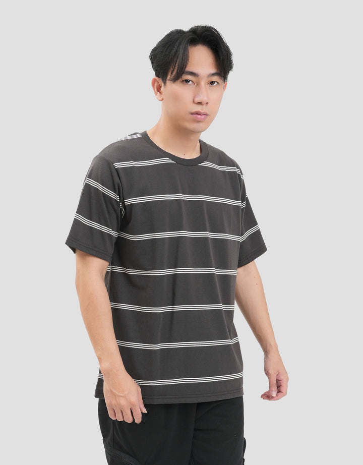Nevada Stripe Small Stripes Kaos Pria