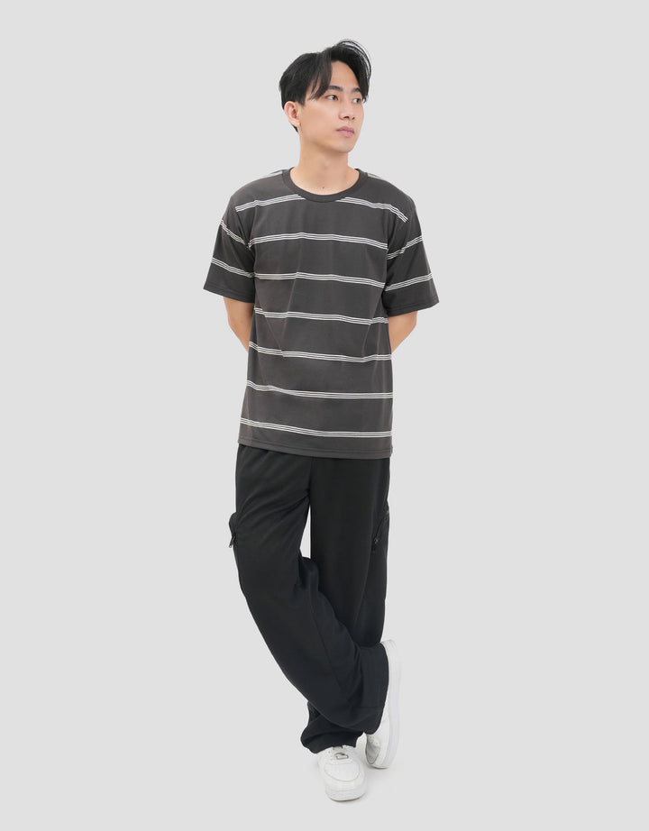 Nevada Stripe Small Stripes Kaos Pria