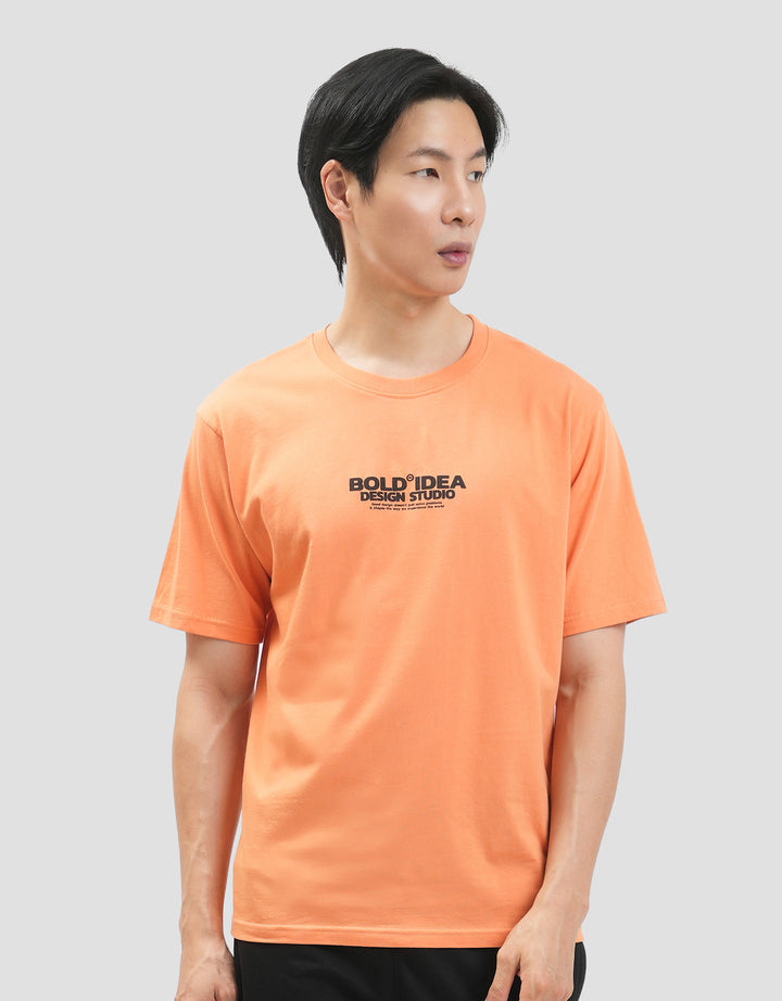 Nevada Printed Back Print - Bold Idea Kaos Pria
