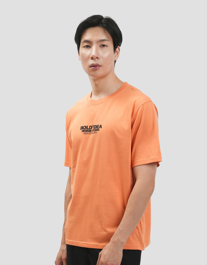 Nevada Printed Back Print - Bold Idea Kaos Pria