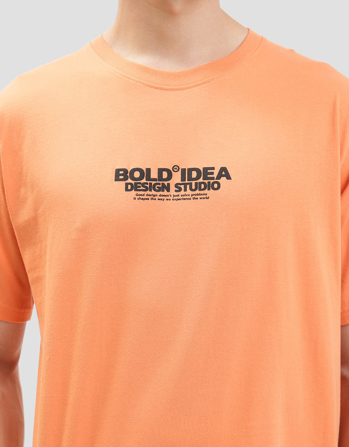 Nevada Printed Back Print - Bold Idea Kaos Pria