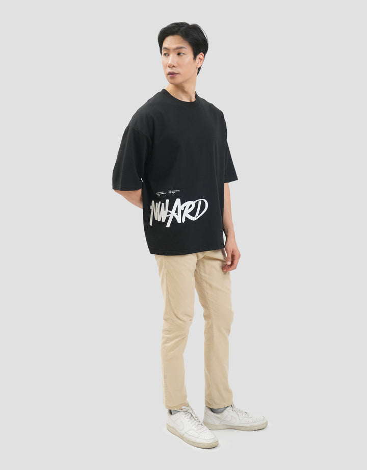 Nevada Grafitti Look - Style 1  Kaos Oversize Pria