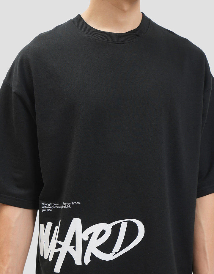 Nevada Grafitti Look - Style 1  Kaos Oversize Pria