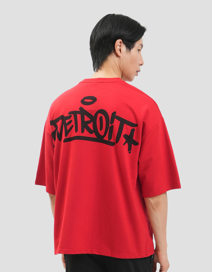 Nevada Grafitti Look - Style 2  Kaos Oversize Pria
