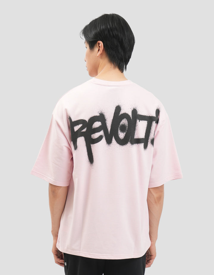 Nevada Grafitti Look - Style 3  Kaos Oversize Pria
