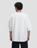 Nevada Texture Embro Wording - Style 2 Kaos Oversize Pria