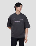 Nevada Printed Wording - Style 2 Kaos Oversize Pria