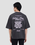 Nevada Printed Wording - Style 2 Kaos Oversize Pria