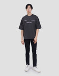 Nevada Printed Wording - Style 2 Kaos Oversize Pria