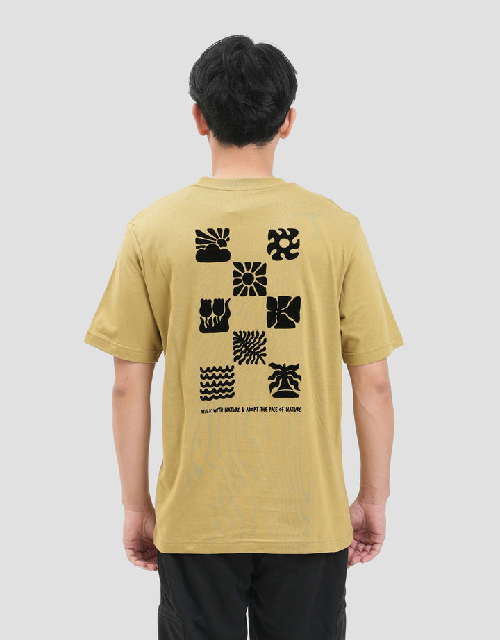 Nevada Printed Flocking - Backprint Kaos Pria
