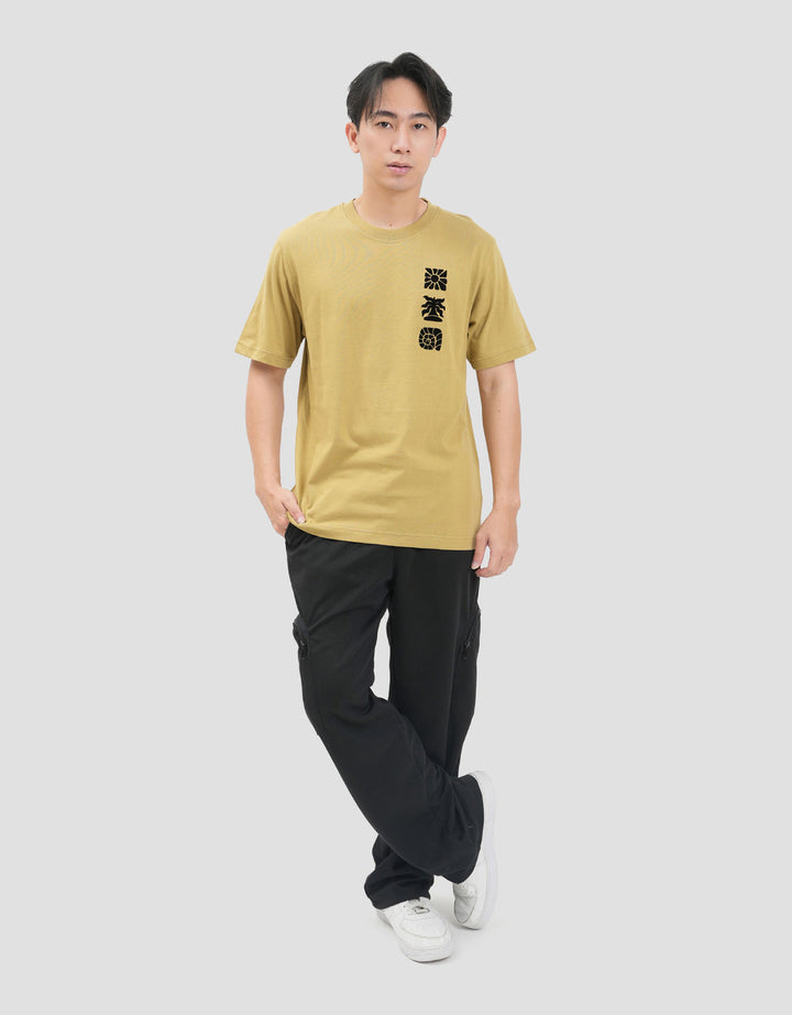 Nevada Printed Flocking - Backprint Kaos Pria