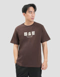 Nevada Printed Flocking Print Kaos Pria
