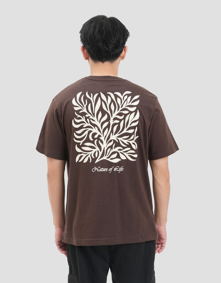 Nevada Printed Flocking Print Kaos Pria
