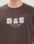 Nevada Printed Flocking Print Kaos Pria