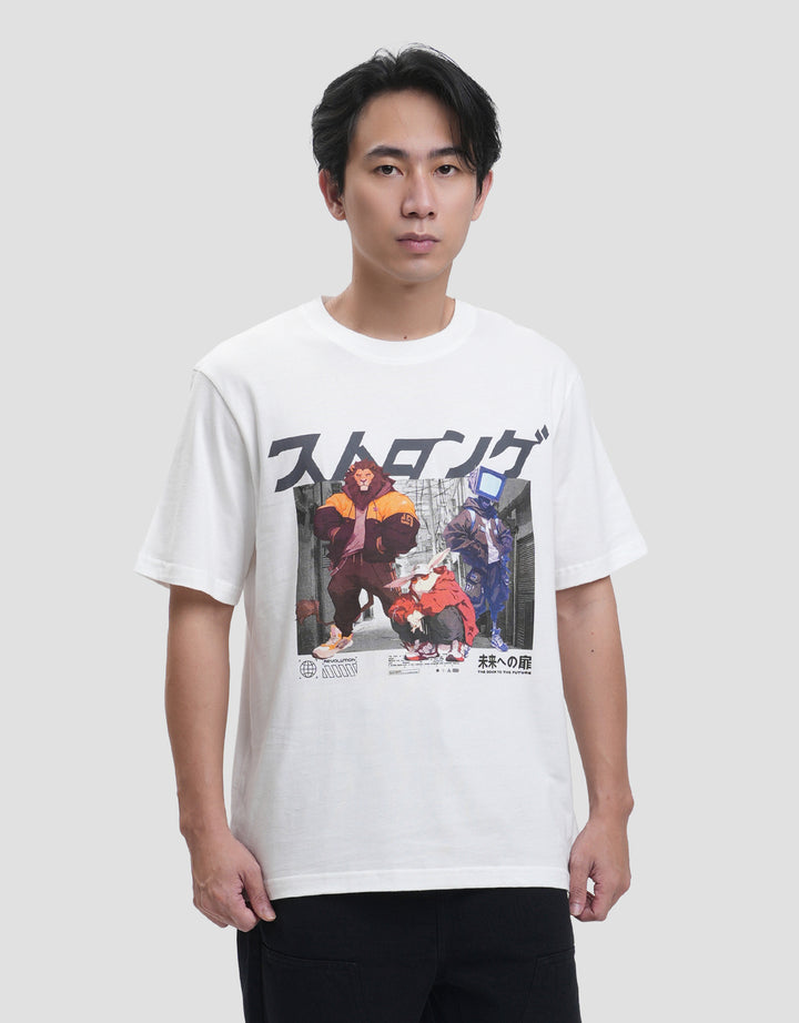 Nevada Photoprint Japan Look - Style 2 Kaos Pria