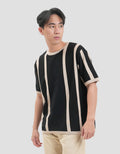 Nevada Print Stripe Kaos Pria