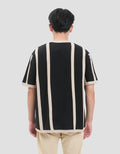 Nevada Print Stripe Kaos Pria