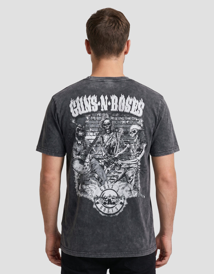 Nevada Universal Music Guns N Roses Style 2 Kaos Pria