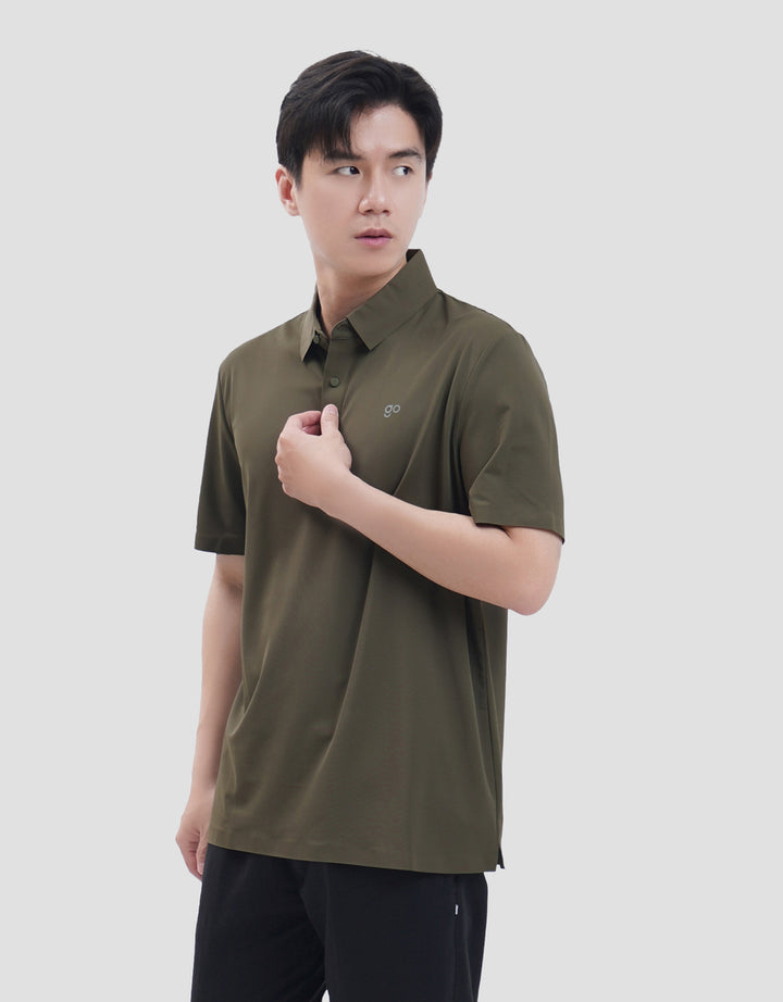 Suko Sports Lengan Pendek Kaos Polo Pria