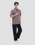 Suko Sports Lengan Pendek Kaos Polo Pria