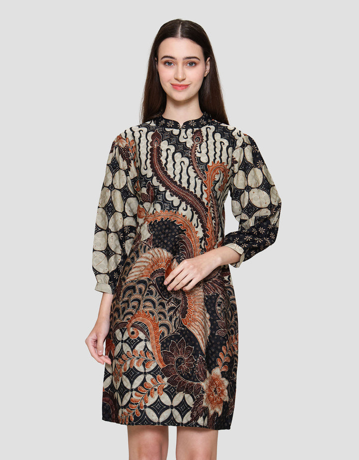 Arjuna Weda Parang Kukilo Sackdress Batik Wanita