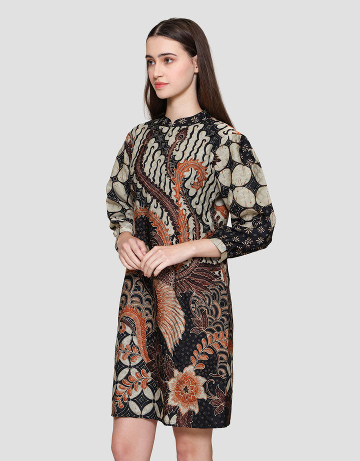 Arjuna Weda Parang Kukilo Sackdress Batik Wanita