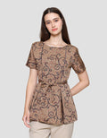 Arjuna Weda Parang Kukilo Blouse Batik Wanita