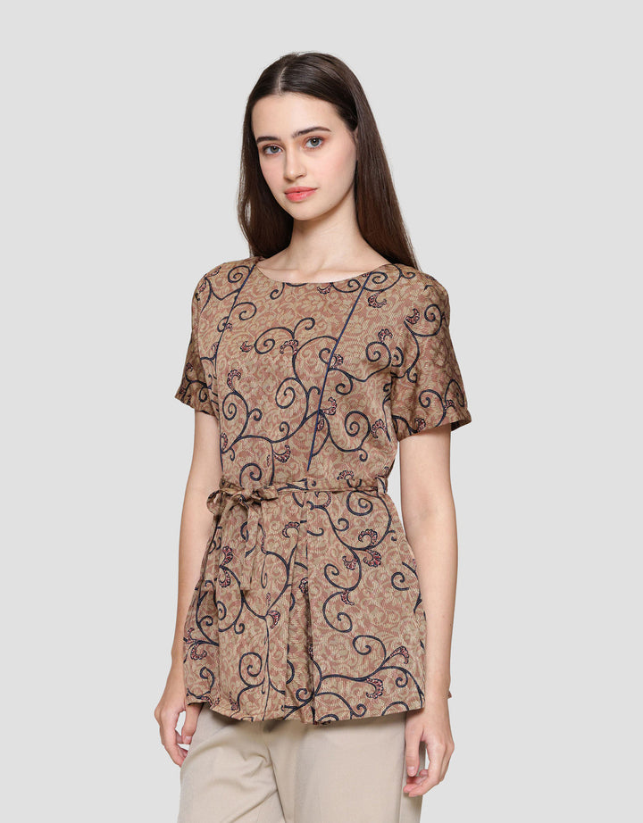 Arjuna Weda Parang Kukilo Blouse Batik Wanita