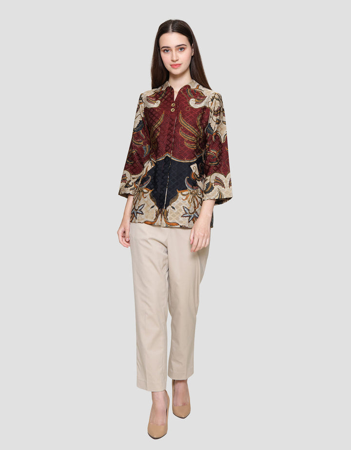 Arjuna Weda Gagarudaan Blouse Batik Wanita