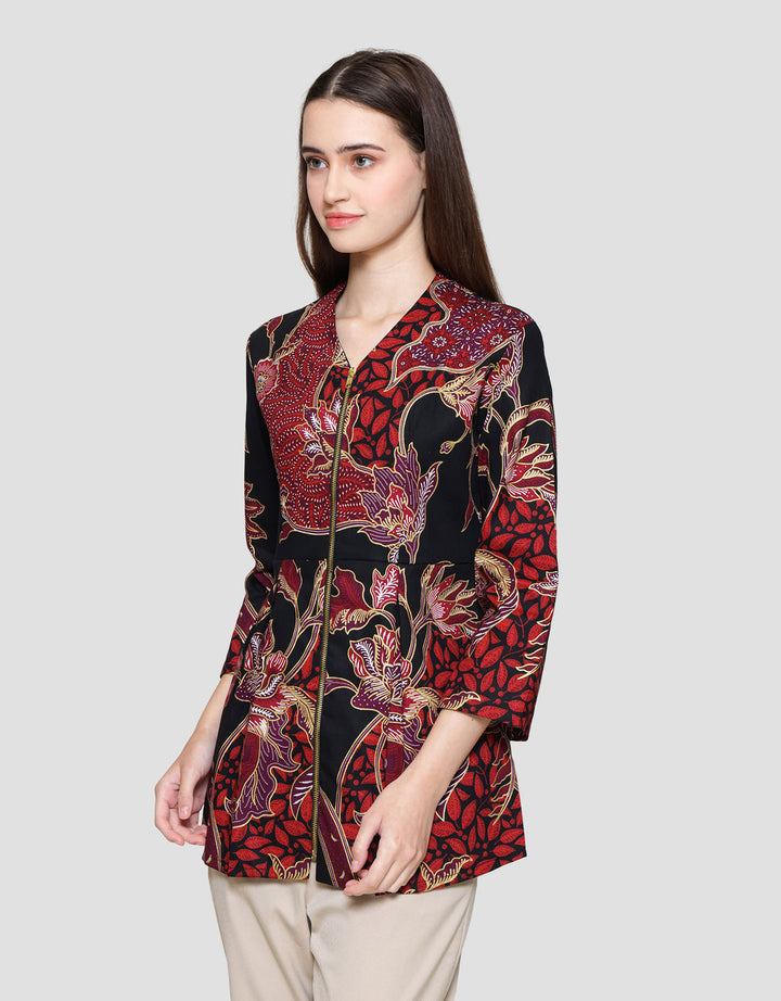Arjuna Weda Sawat Rambat Blouse Batik Wanita