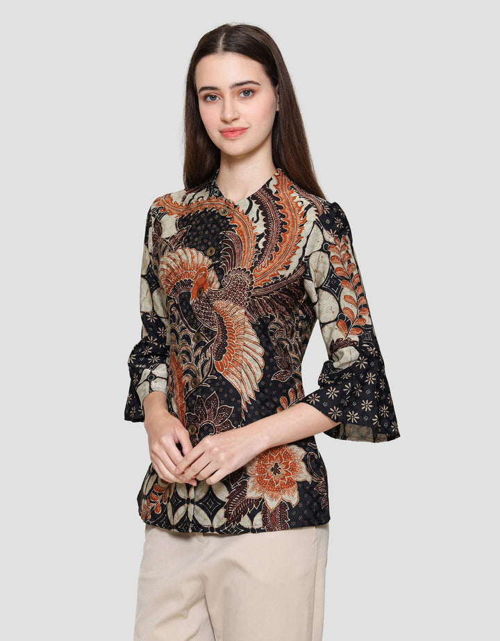 Arjuna Weda Batik Parang Kukilo 2 Blouse Wanita