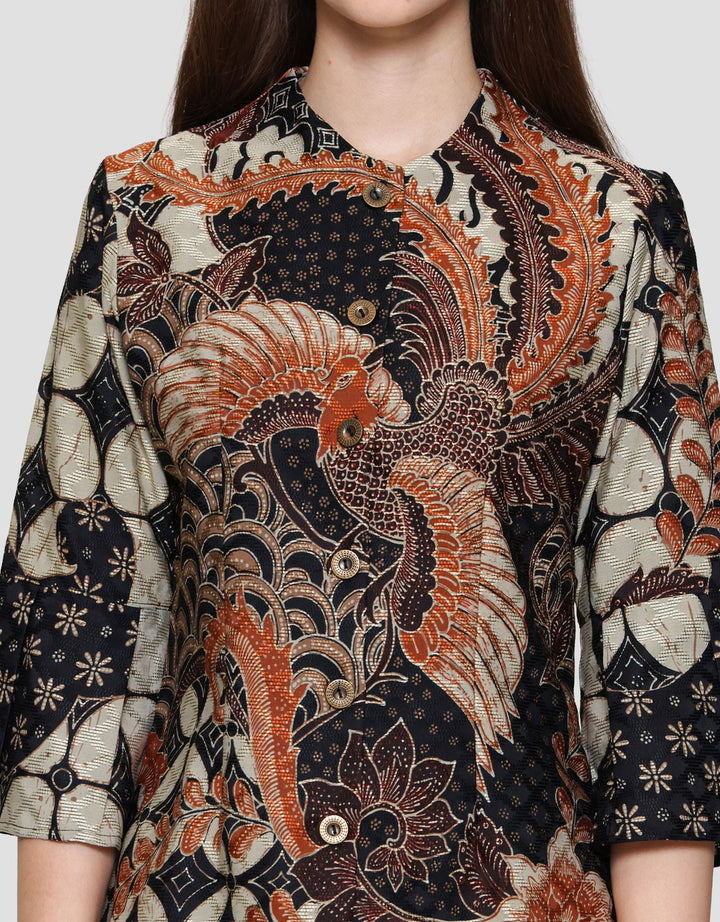 Arjuna Weda Batik Parang Kukilo 2 Blouse Wanita