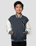 Nevada Knit Varsity Patch S Jaket Anak Laki-laki