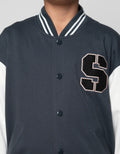 Nevada Knit Varsity Patch S Jaket Anak Laki-laki