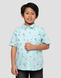 Little M Marine Kemeja Anak Laki-laki