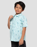 Little M Marine Kemeja Anak Laki-laki
