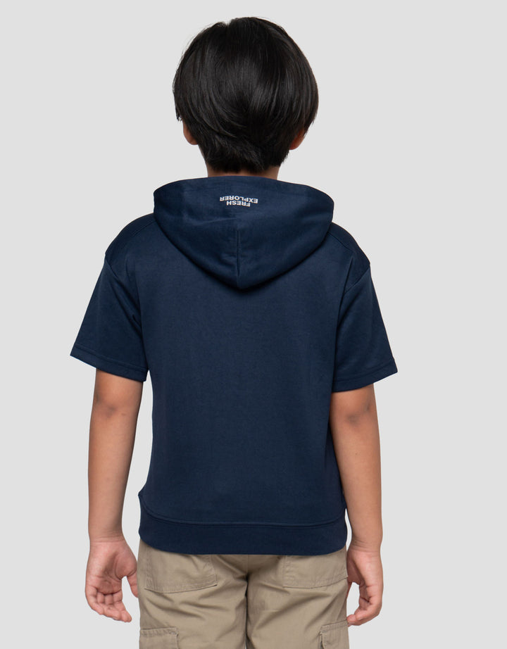 Little M Scuba Cut Sewn Exp Sweater Hoodie Anak Laki-laki